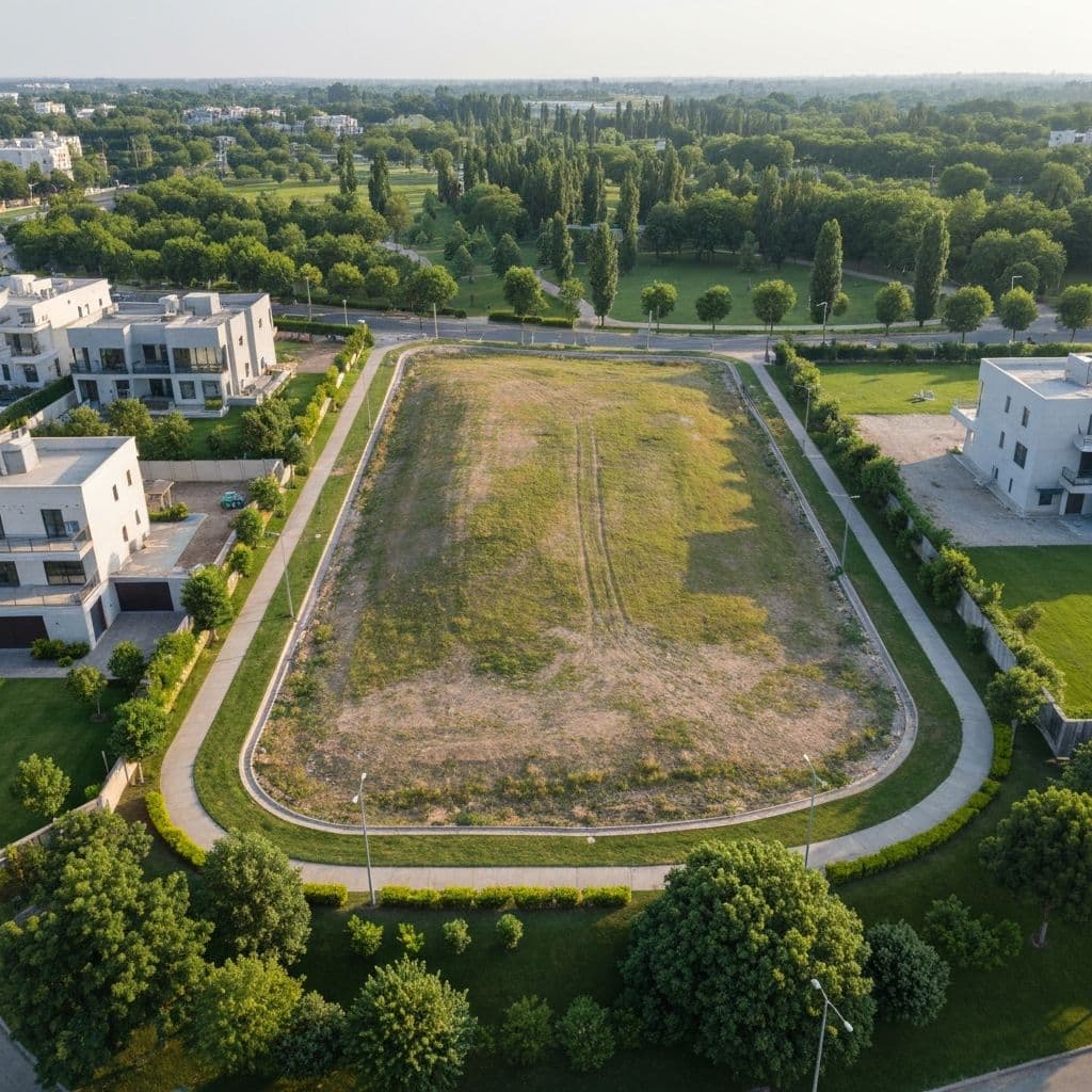 Modern Villa, Sector 8 - before construction
